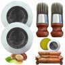 YUNFAN Wise Owl Furniture Salve for Leather Furniture Salve,Leather Salve for Furniture,Leather Furniture Salve and Brush,Leather Repair Kit for Furniture,Leather Restorer Polish,Prevent Dryness Cracking