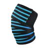 Wilitto Elleboogbrace Verstelbaar Vermijd knieblessure Lichtgewicht Mannen Vrouwen Elleboog Ondersteuning Brace Arm Warmer voor Training Zwart & Blauw