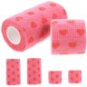 ORFOFE 6 Rollen Sport Atletische Tape Sporttapes Slijtvaste Tapes Vormpatroon Slijtvaste Spiertapes Non-Woven Tape Wraps