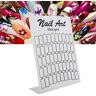 Alucy Nagelkunst display, nagel kleur kaart, nagel gel kaart nagel kunst display nagel gel kleur tafel nagel gel kleur tabel nagel gel kleur tabel (wit)