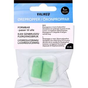 ValMed Ørepropper 1 par - 1 Par