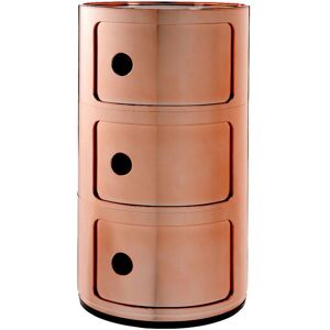 Kartell Componibili Metallic 3 - Copper