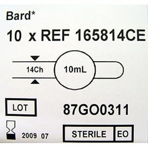 Bard 1658 Kat Silik 10ml Ch14