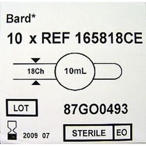 Bard 1658 Kat Silik 10ml Ch18