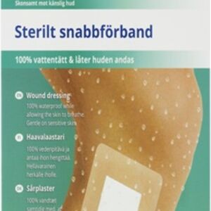 Svea Medicare 100% Vattentätt Sterilt snabbförband 10 x 25cm 5 st