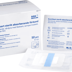 Svea Medicare Duschbart sterilt förband 6x7 cm 50 st