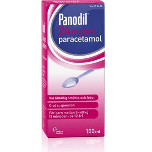 Panodil, oral suspension 24 mg/ml 100 ml