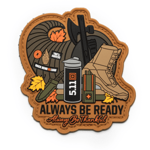5.11 Tactical Always Be Thankful Patch