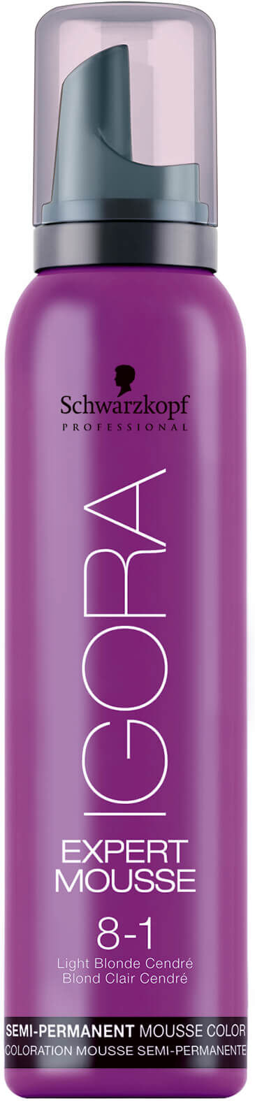 Schwarzkopf Igora Semi-Permanent Colour Expert Mousse 100ml (Various Shades) - 8-1 Light Blonde Cendre