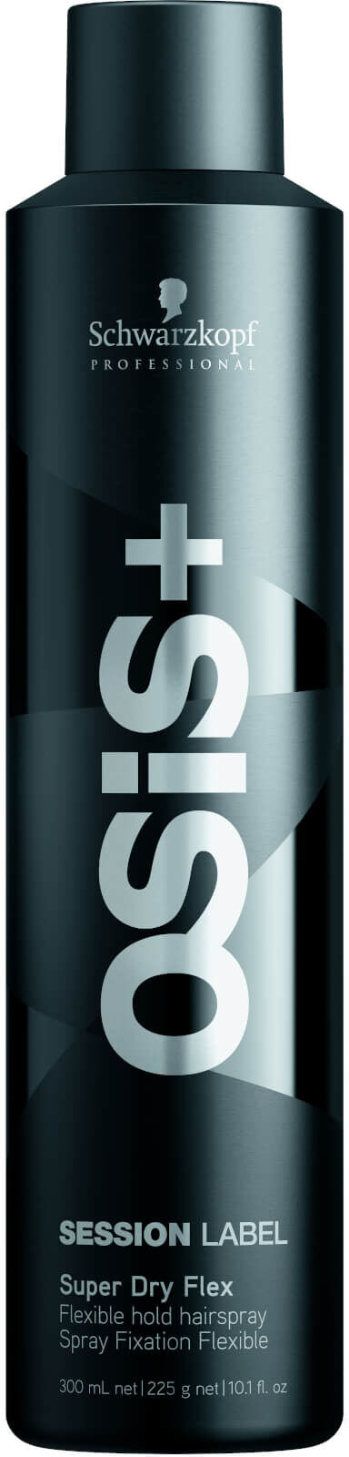 Schwarzkopf OSiS+ Session Label Super Dry Flex Hold Hairspray 300ml