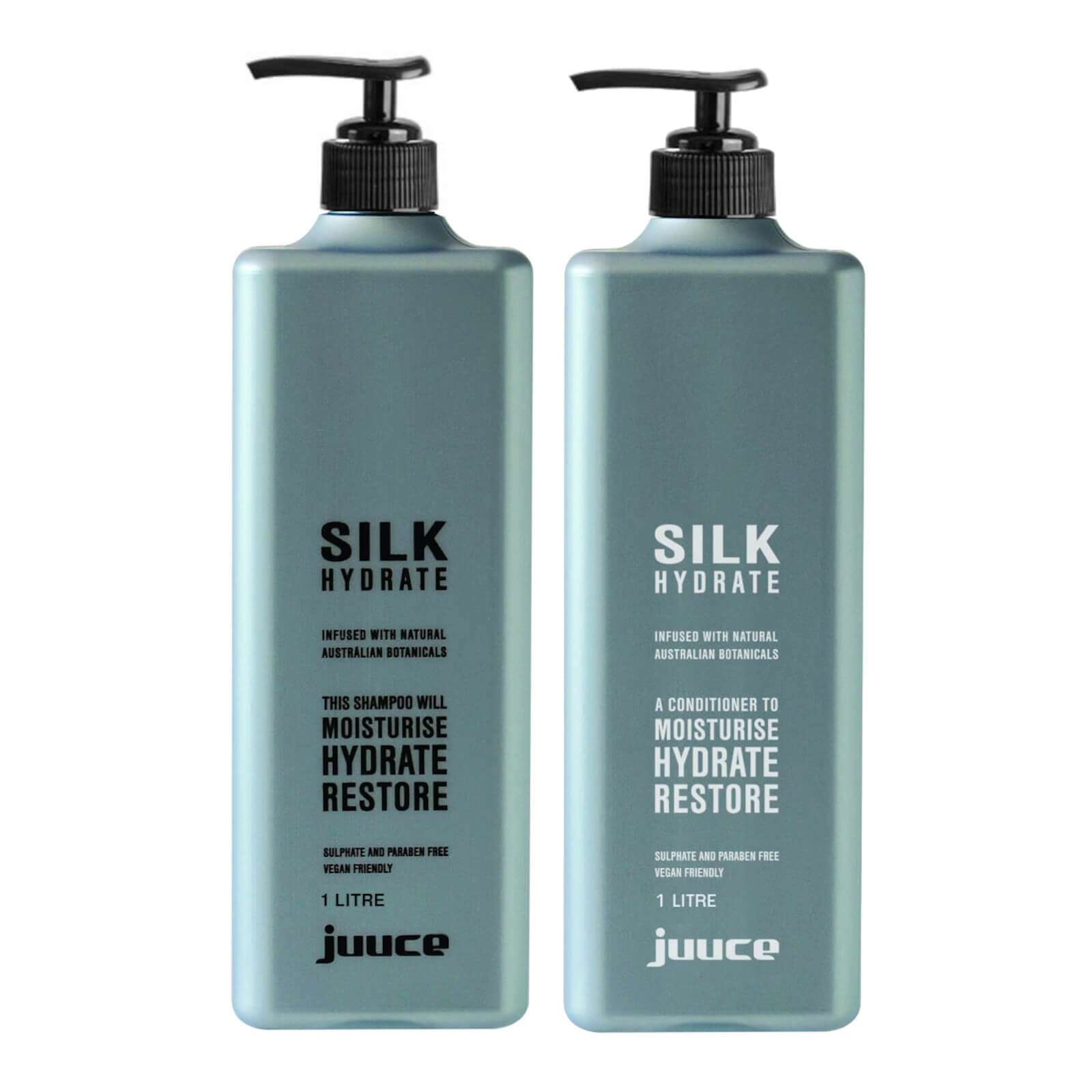 Juuce Silk Hydrate Shampoo and Conditioner Duo 2 x 1L