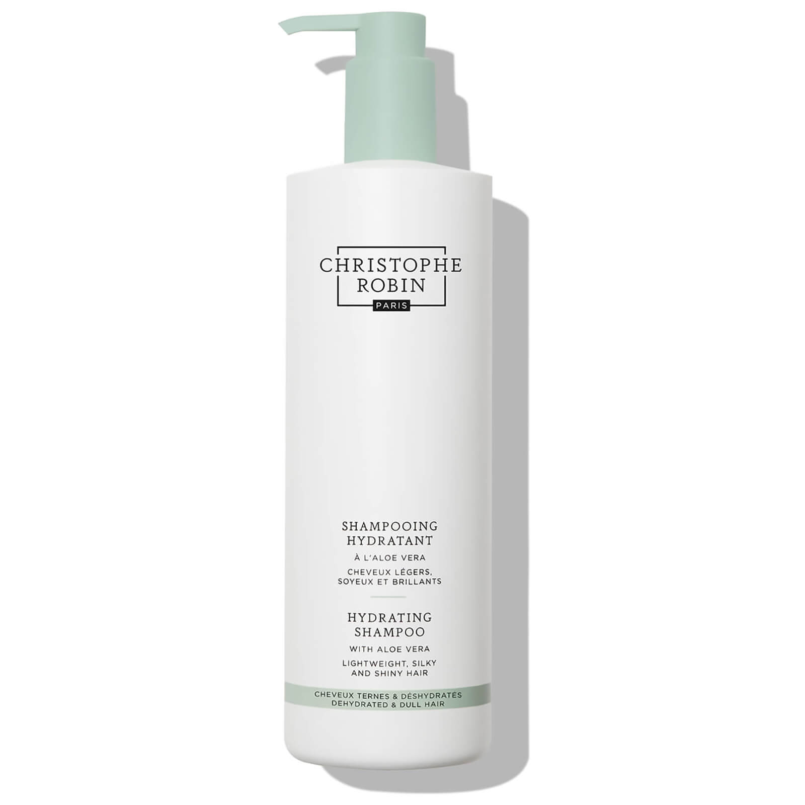 Christophe Robin Hydrating Shampoo with Aloe Vera 500ml