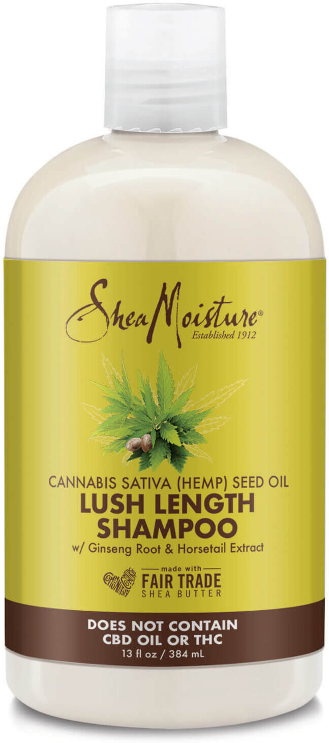 SheaMoisture Cannabis Sativa (Hemp) Seed Oil Lush Length Shampoo 384ml