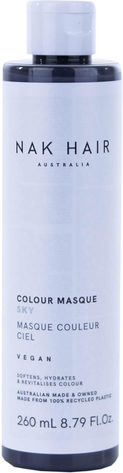 NAK Colour Masque 260ml (Various Shades) - Sky