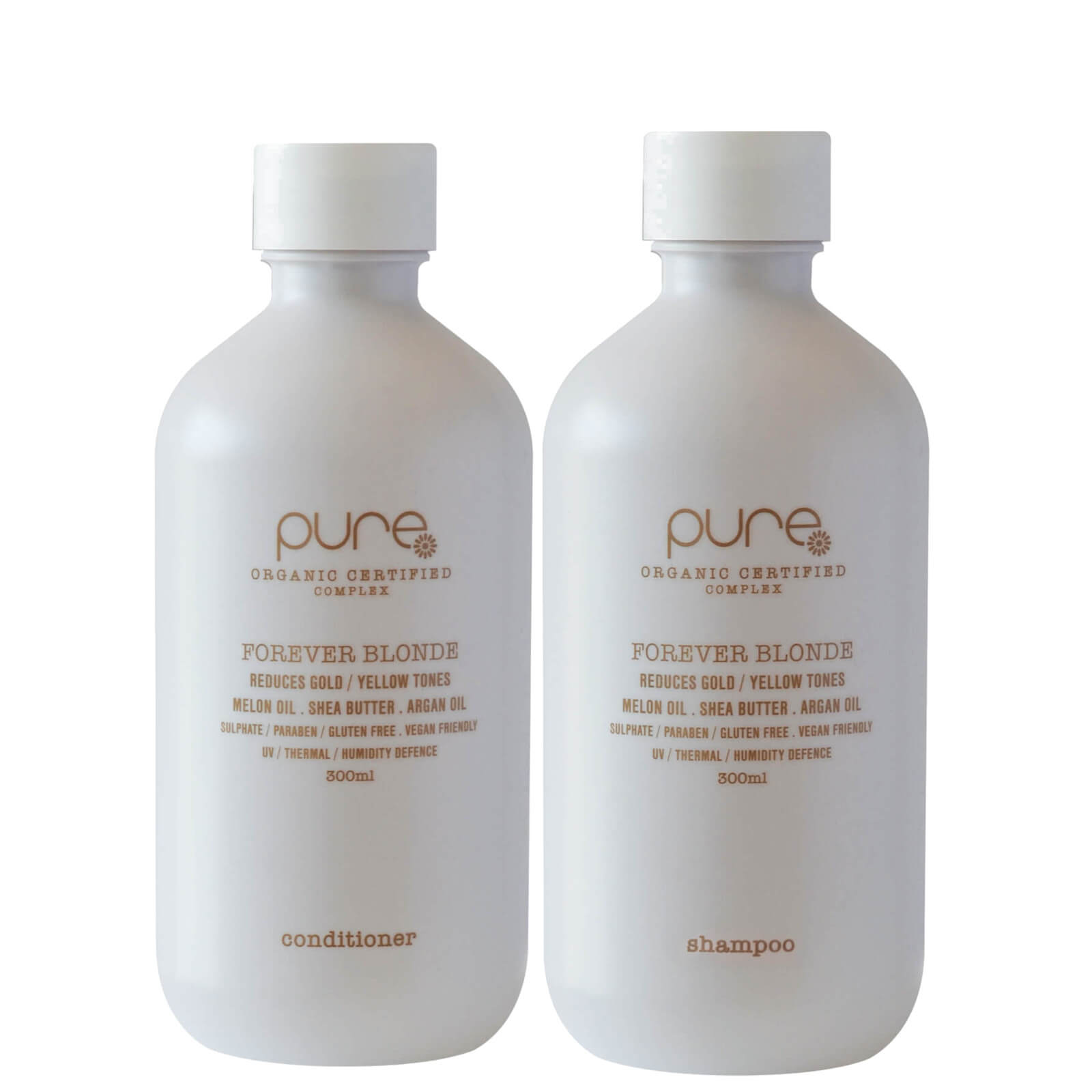 Pure Forever Blonde Shampoo and Conditioner (2 x 300ml)