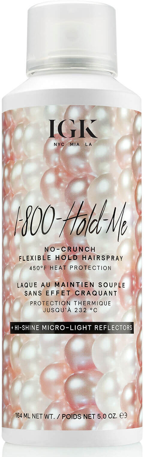 IGK 1-800-Hold-Me No-Crunch Flexible Hold Hairspray 164ml