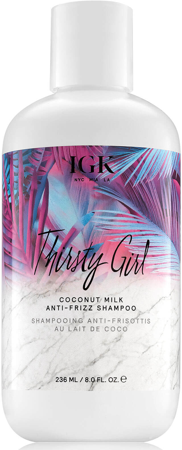 IGK Thirsty Girl Coconut Milk Anti-Frizz Shampoo 236ml