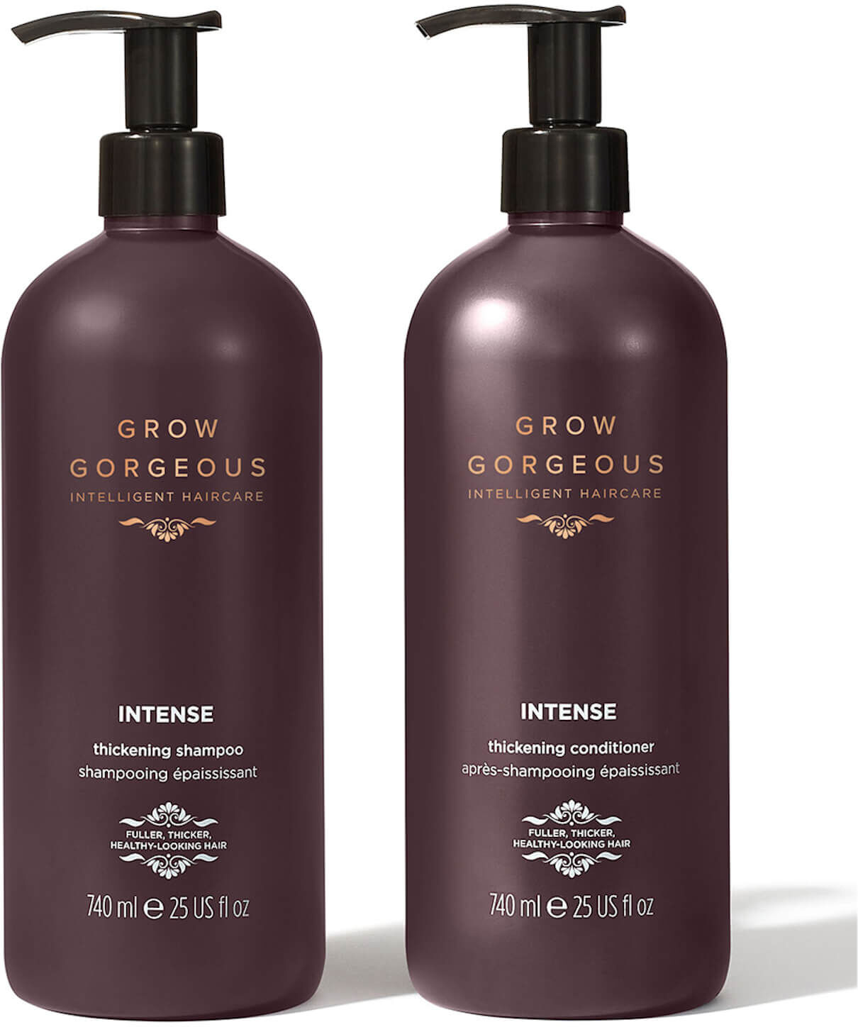 Grow Gorgeous Supersize Intense Thickening Shampoo and Conditioner Bundle (Worth $171.00)