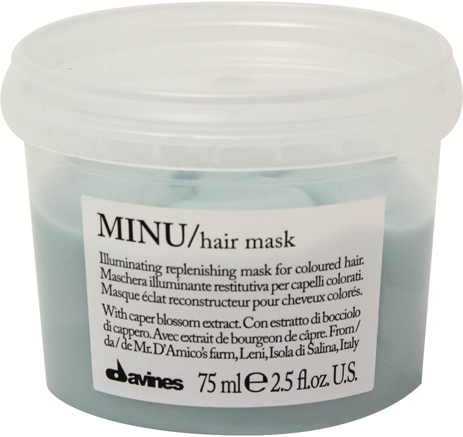 Davines MINU Illuminating Hair Mask 75ml