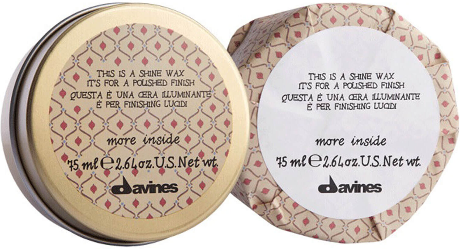 Davines More Inside This Is A Shine Wax 75ml