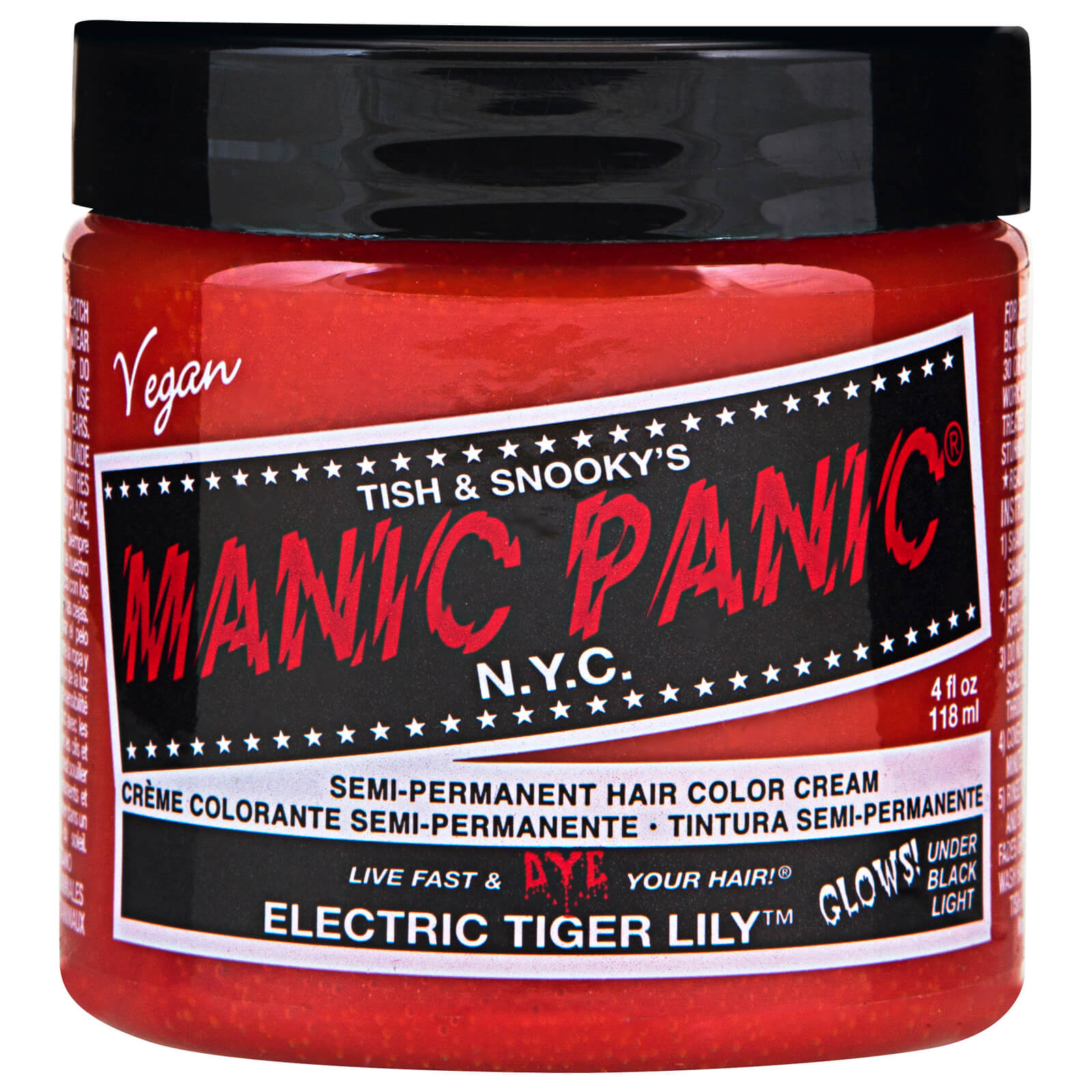 Manic Panic Semi-Permanent Hair Color Cream - Electric Tiger Lily 118ml