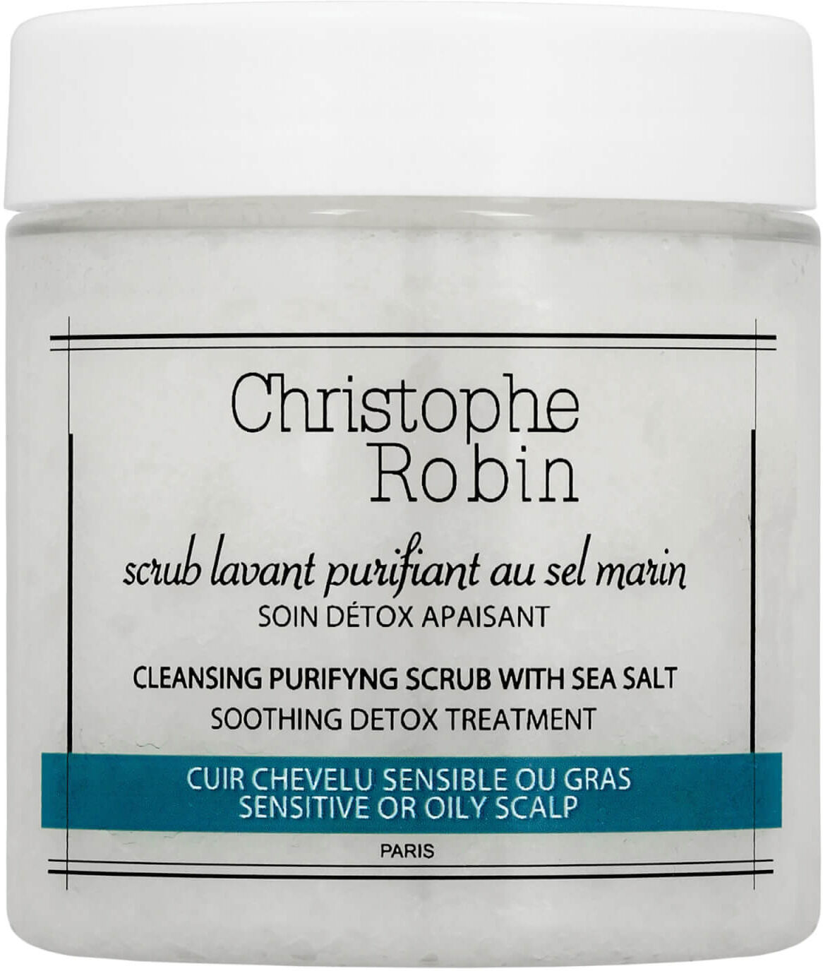 Christophe Robin Cleansing Purifying Scrub with Sea Salt 75ml