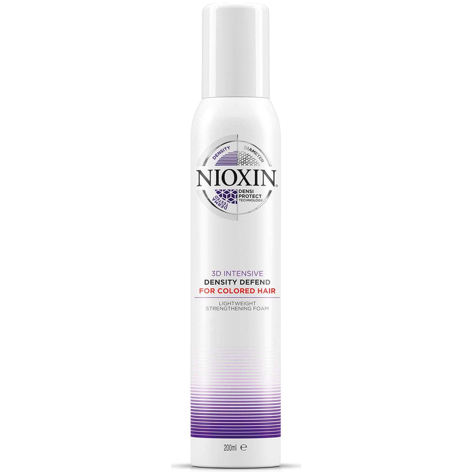 NIOXIN 3D Intensive Density Defend Lightweight Strengthening Foam 200ml