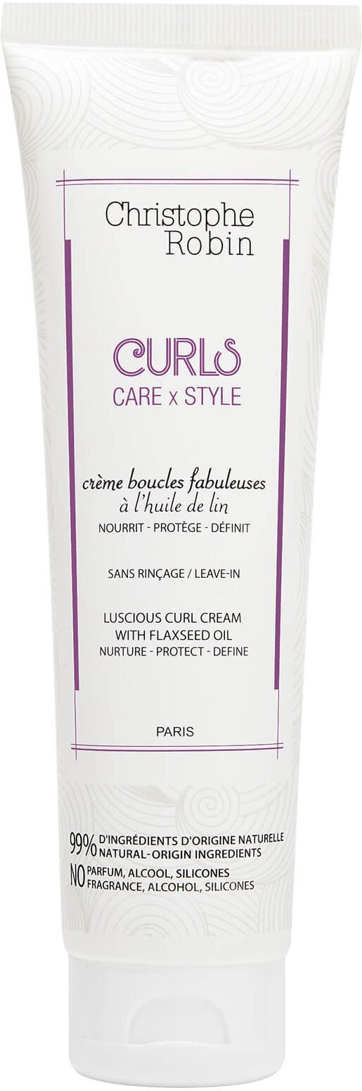 Christophe Robin Luscious Curl Cream with Flaxseed Oil 150ml