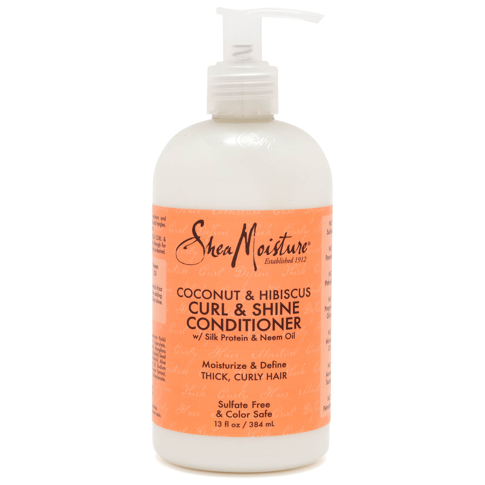 SheaMoisture Coconut & Hibiscus Curl and Shine Conditioner 384ml