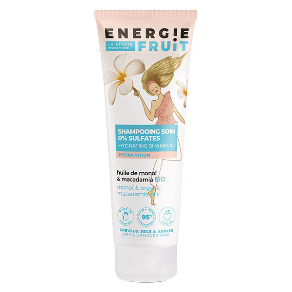 Energie Fruit Shampooing Monoi et Huile de Macadamia Bio 250ml