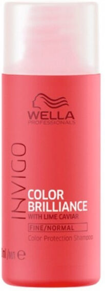 Wella Professionals Invigo Color Brillance Shampooing Citron Caviar Cheveux Colorés Fins à Normaux 50ml