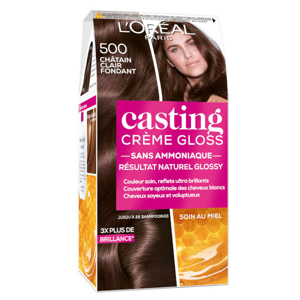 L'Oréal Paris L'Oréal Casting Crème Gloss Coloration Châtain Clair Fondant 500