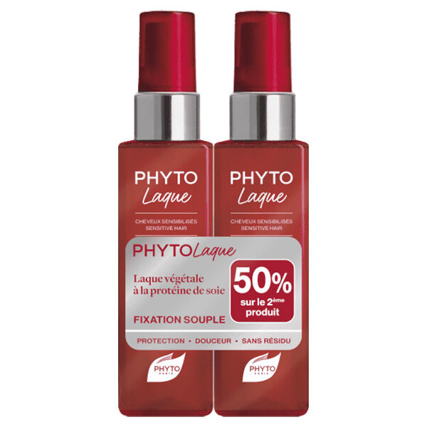 Phyto Phytolaque Soie Fixation Souple Lot de 2 x 100ml