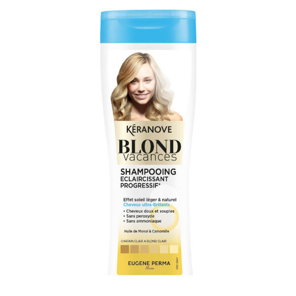 Kéranove Blond Vacances Shampooing Eclaircissant 250ml
