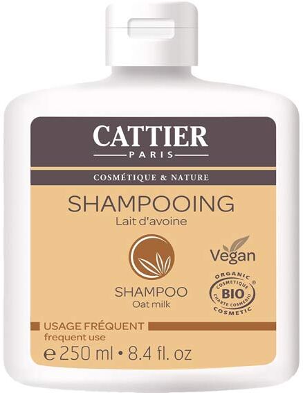 Cattier Shampooing Lait d'Avoine Usage Fréquent 250ml