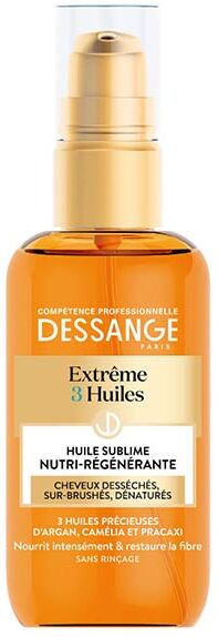 Dessange Extrême 3 Huiles Huile Sublime Nutri-Régénérante 100ml