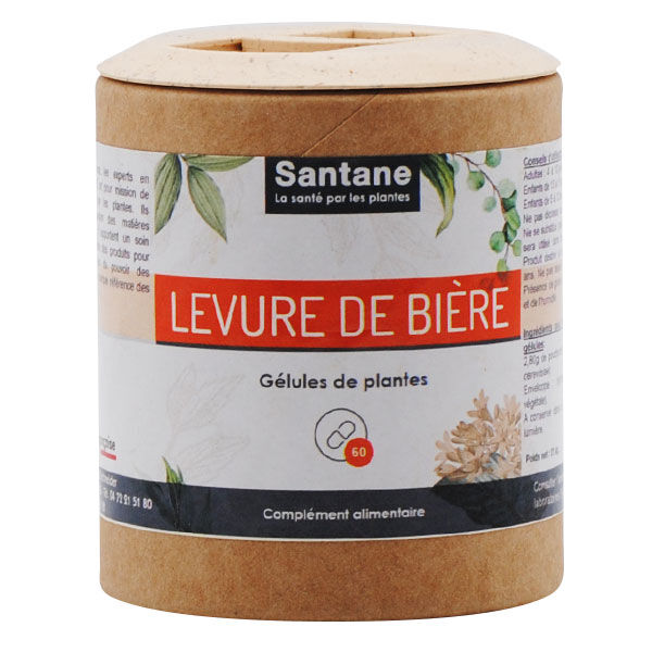 Iphym Santane Gélules Levure de Bière 60 gélules