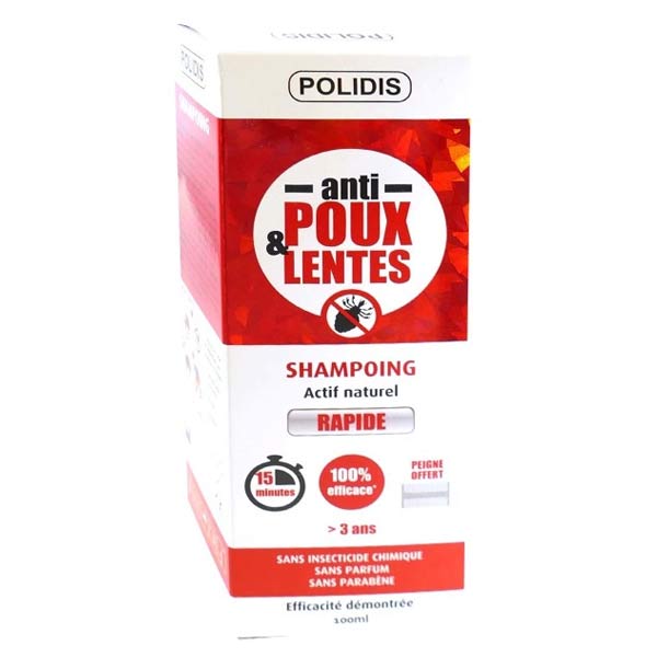 Polidis Shampooing Anti Poux & Lentes 100ml