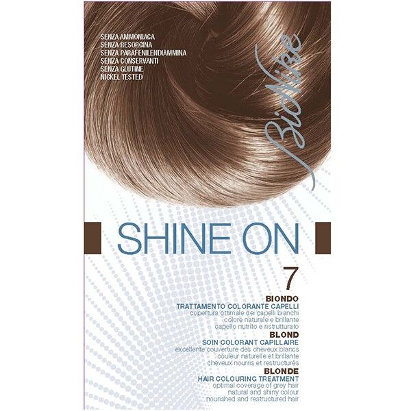 Bionike Shine On Coloration Cheveux Permanente Haute Tolérance Blond 7