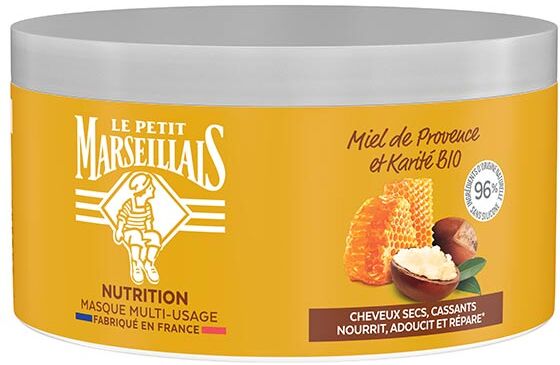 Le Petit Marseillais Masque Nutrition Miel de Provence et Karité Bio 300ml