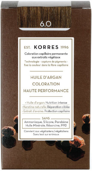 Korres Capillaire Coloration Permanente Blond Foncé 6.0