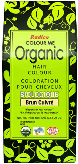 Radico Coloration Végétale Bio Brun Cuivré 100g