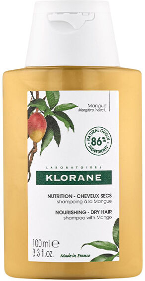 Klorane Beurre de Mangue Shampooing Nutrition 100ml