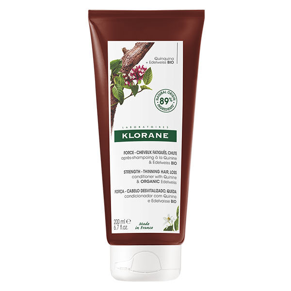 Klorane Quinine Edelweiss Après Shampooing Fortifiant 200ml