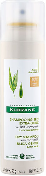 Klorane Lait d'Avoine Shampooing Sec Cheveux Bruns 150ml