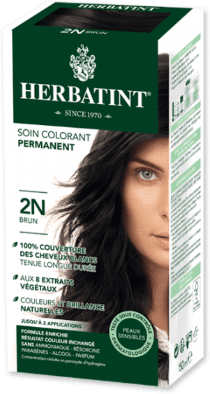 Herbatint Soin Colorant Permanent Couleur Brun 2N 150ml