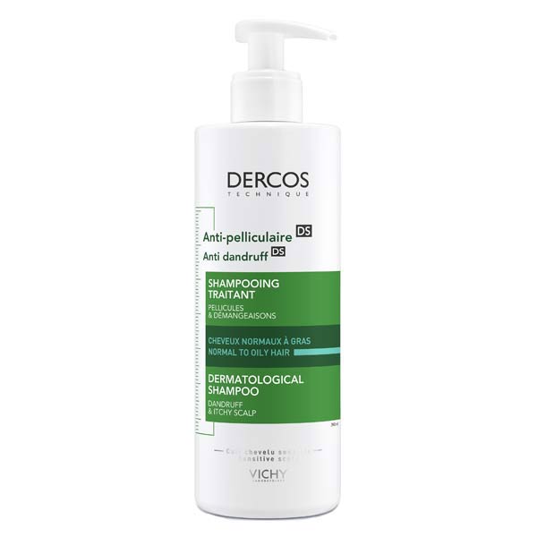 Vichy Dercos Shampooing Anti-Pelliculaire DS Cheveux Normaux à Gras 390ml