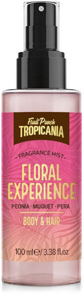 Tropicania Soin Brume Corporelle Capillaire Floral Experience 100ml