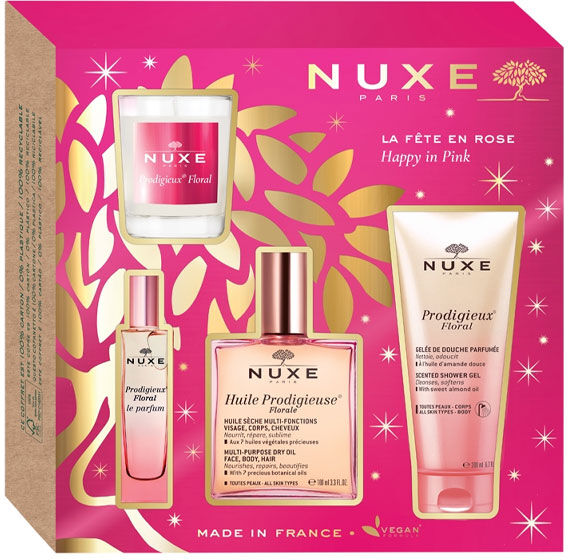 Nuxe Prodigieux Coffret La Fête En Rose