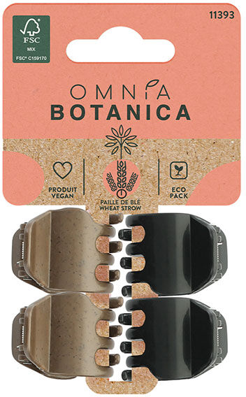 Omnia Botanica Coiffure Petite Pince 4 unités